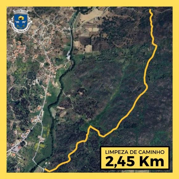 Limpeza do Caminho rural do Praso