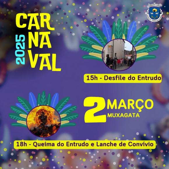 Desfile de Carnaval pelas ruas da nossa aldeia