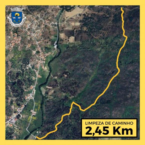 Limpeza do Caminho rural do Praso