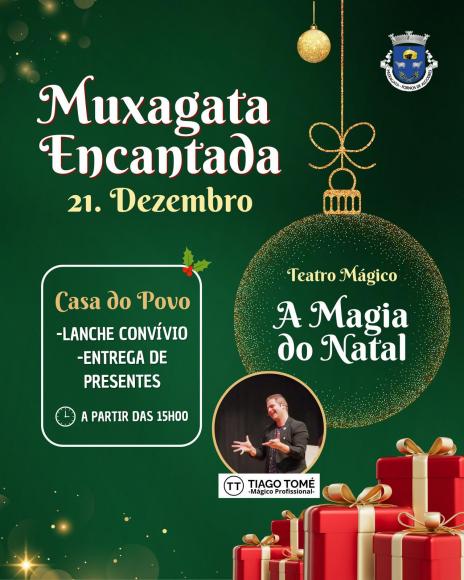 Muxagata Encantada - Magia do natal